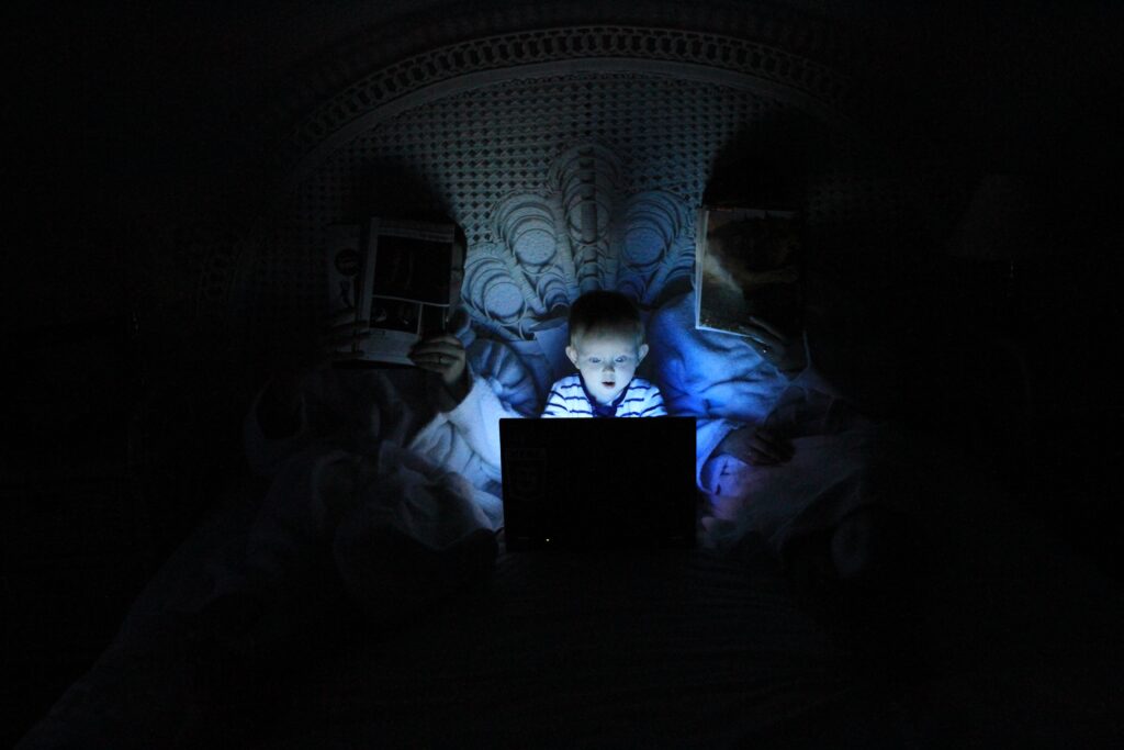 Screen time for children